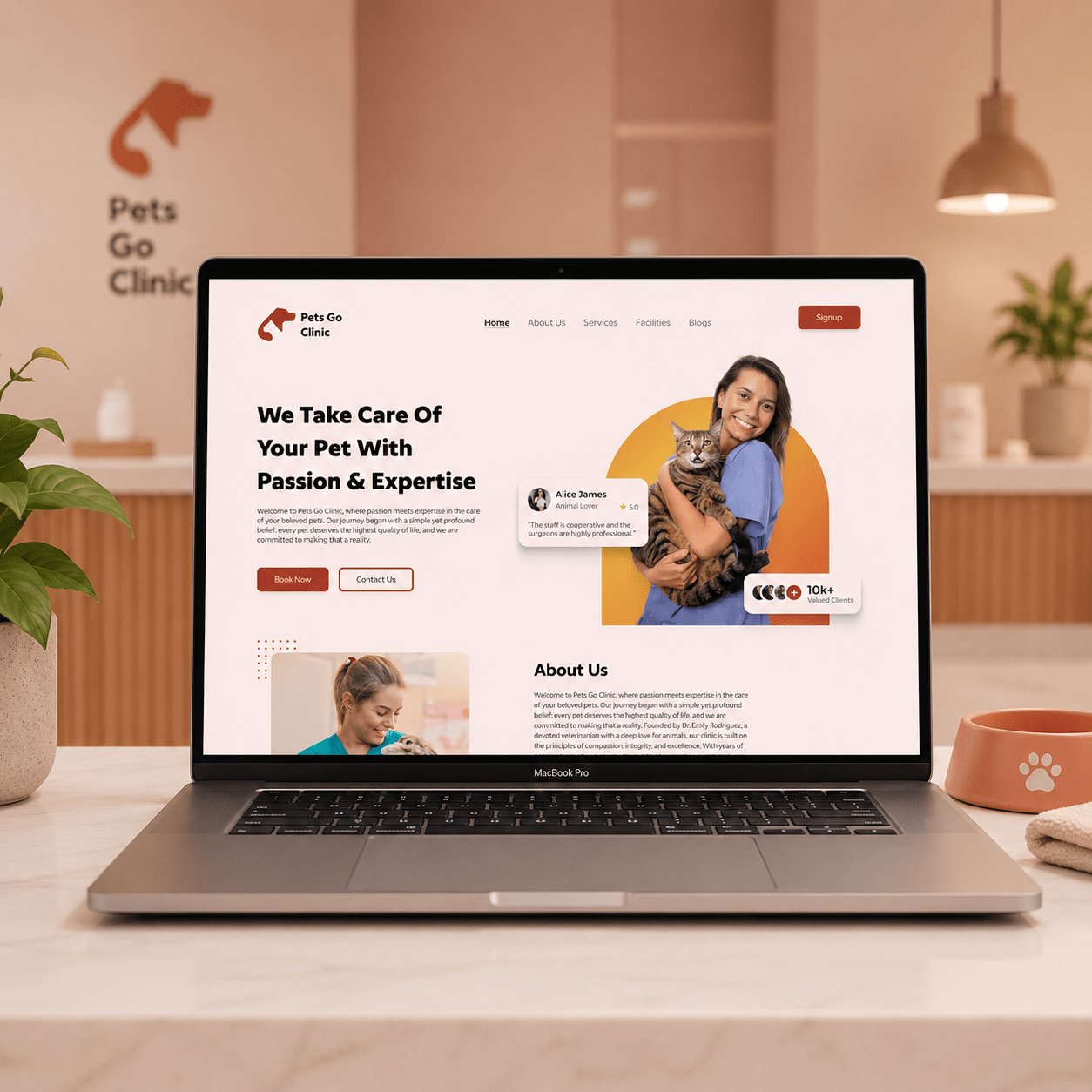 Website design project 9