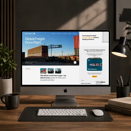 Website design portfolio sample